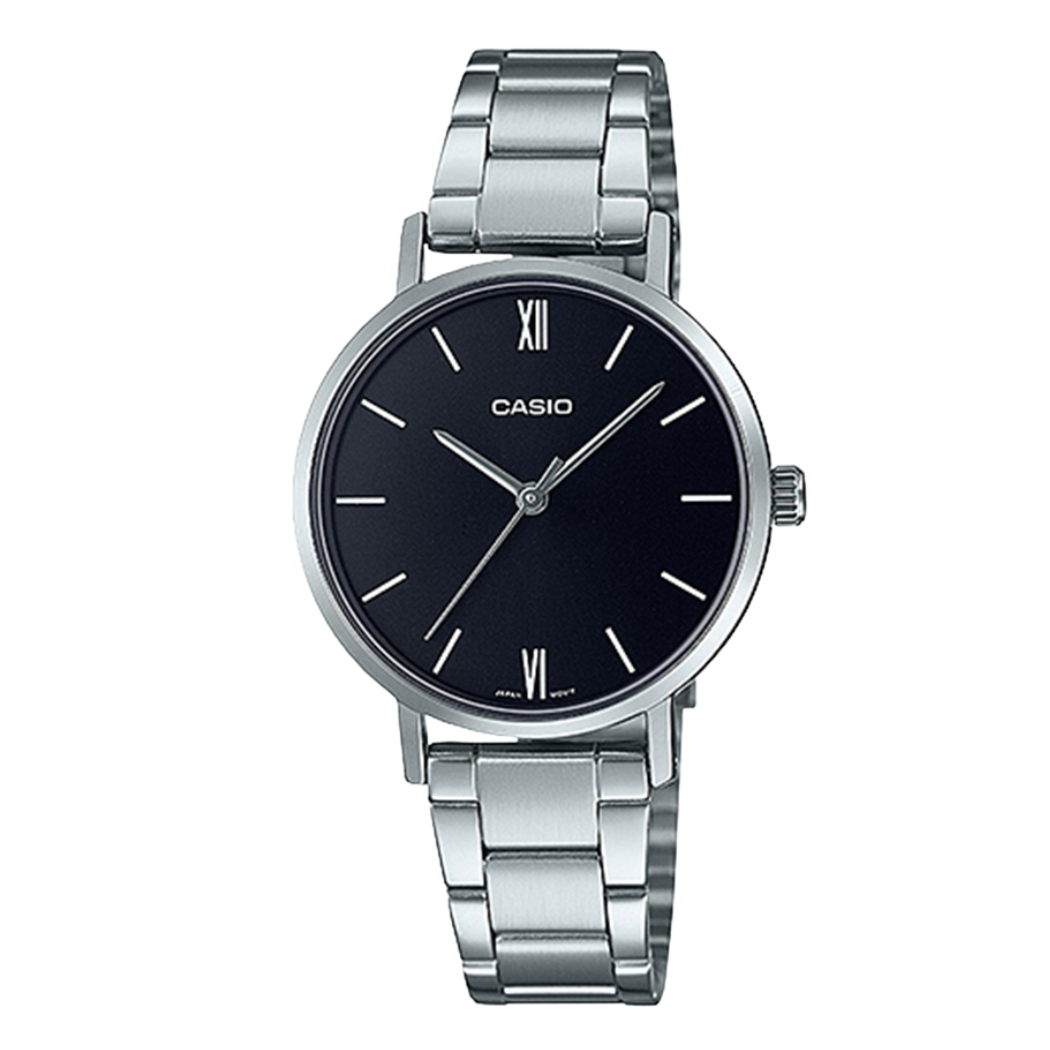 Casio Black Dial Ladies Watch - LTP-VT02D-1AUDF