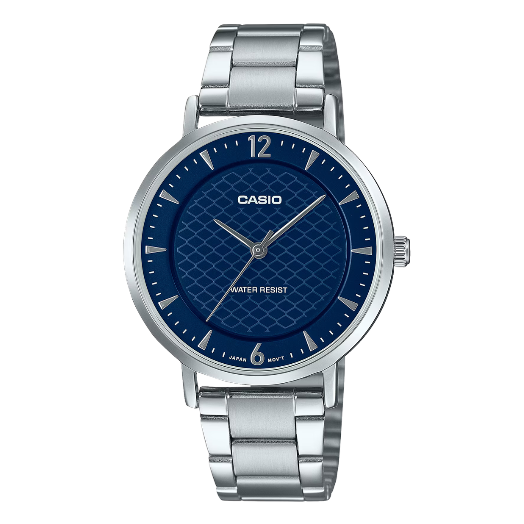 Casio Blue Dial Ladies Watch - LTP-VT04D-2ADF