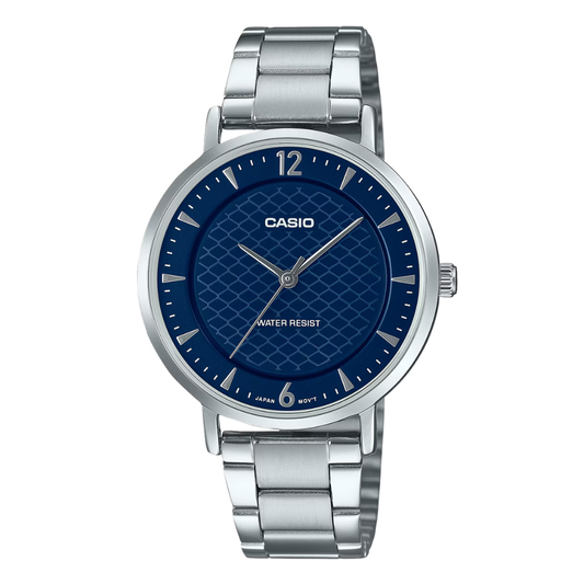 Casio Blue Dial Ladies Watch - LTP-VT04D-2ADF