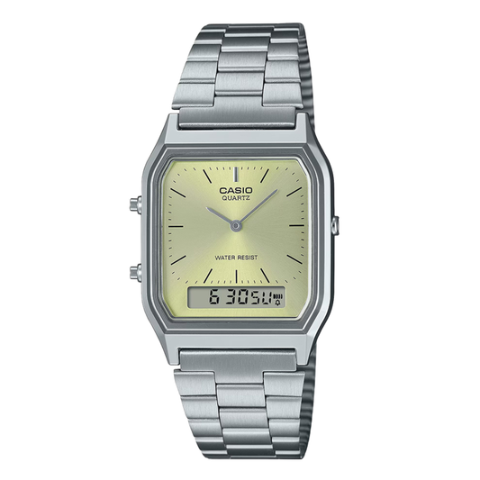 Casio Green Dial Unisex Watch - AQ-230A-9AMQYDF