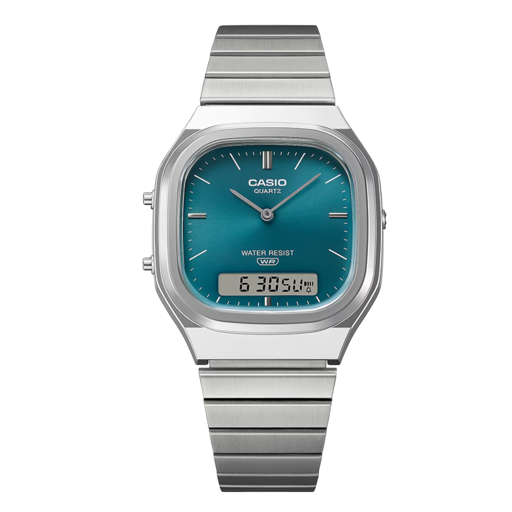 Casio Blue Dial Unisex Watch - AQ-240E-3ADF
