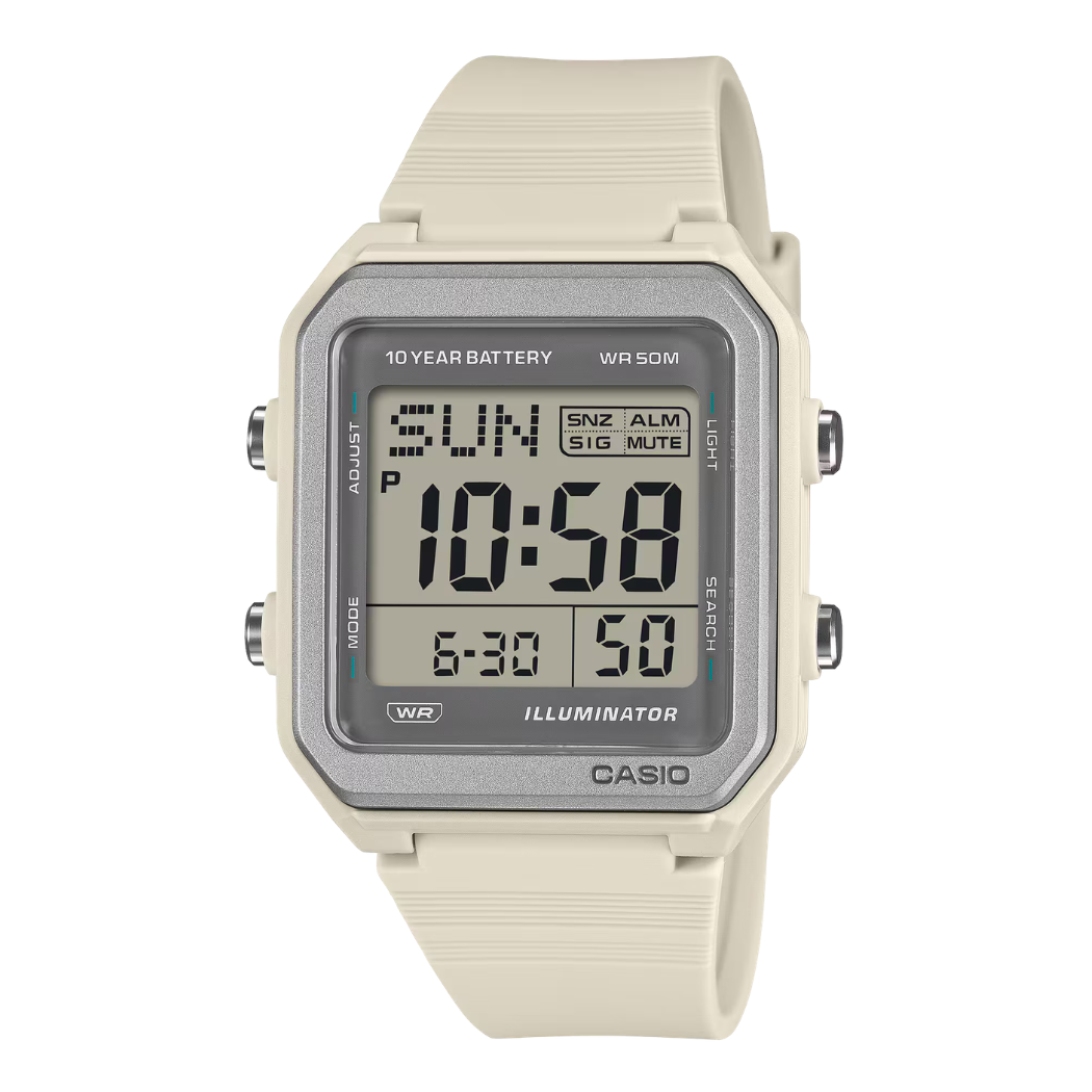 Casio Black Dial Unisex Watch - W-221H-8AVDF