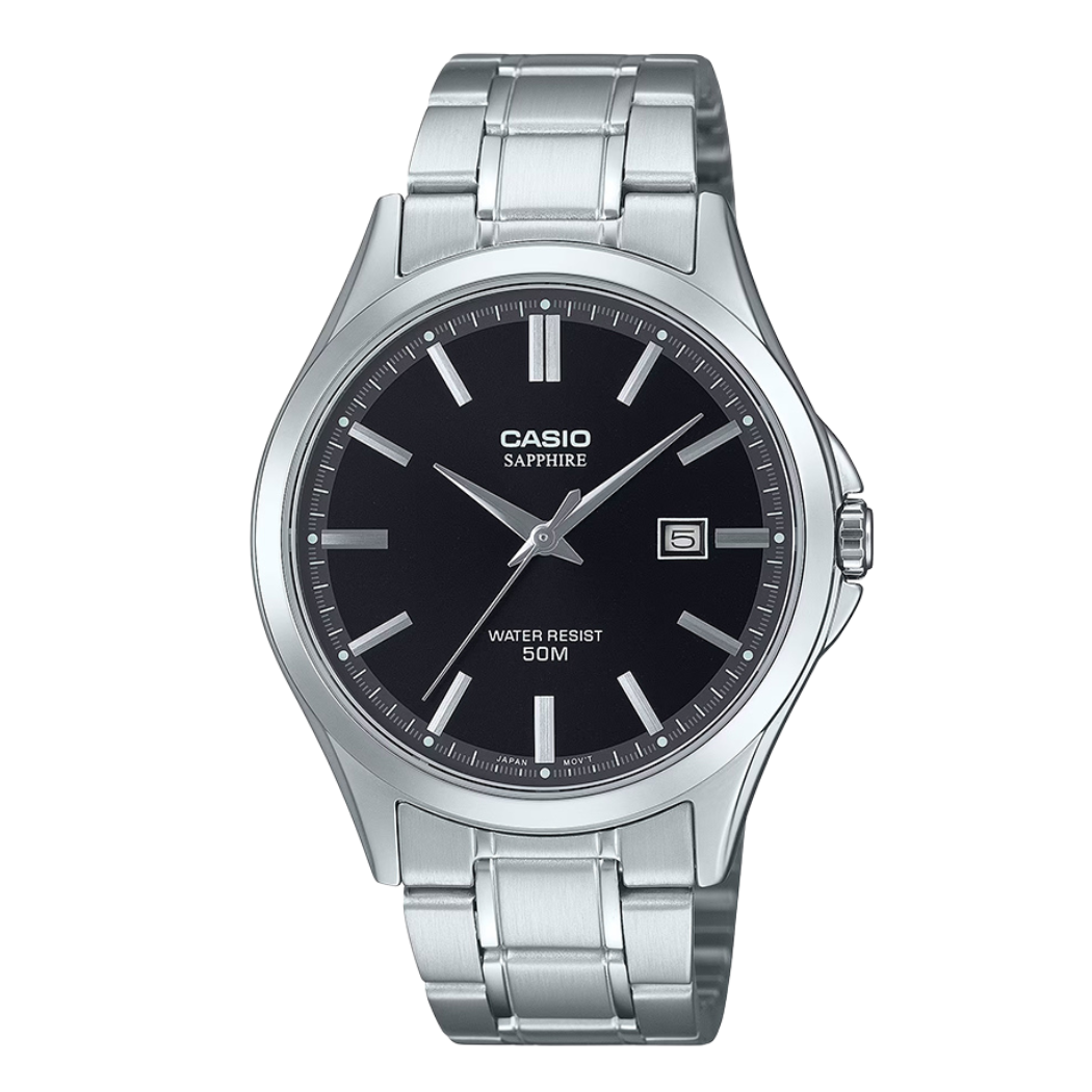 Casio Black Dial Gents Watch - MTS-115D-1AVDF
