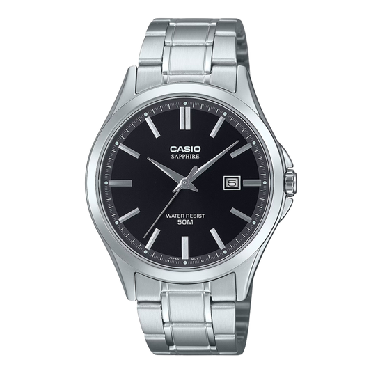 Casio Black Dial Gents Watch - MTS-115D-1AVDF