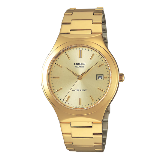 Casio Gold Dial Gents Watch - MTP-1170N-9ARDF