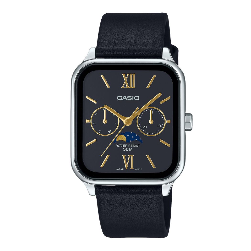 Casio Black Dial Gents Watch - MTP-M305L-1A2VDF