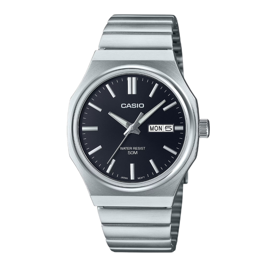 Casio Black Dial Gents Watch - MTP-E735D-1AVDF