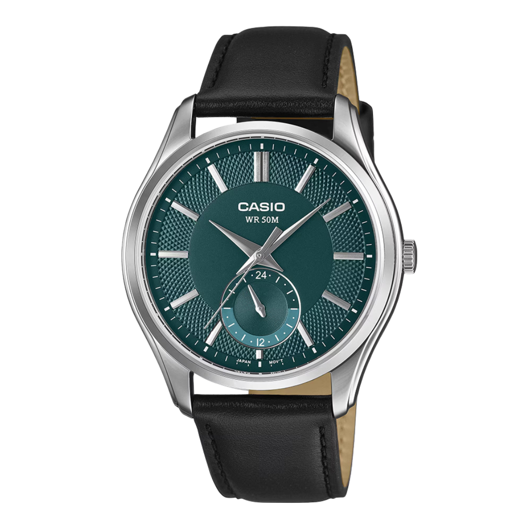 Casio Green Dial Gents Watch - MTP-B315L-3AVDF