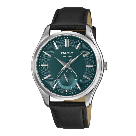 Casio Green Dial Gents Watch - MTP-B315L-3AVDF