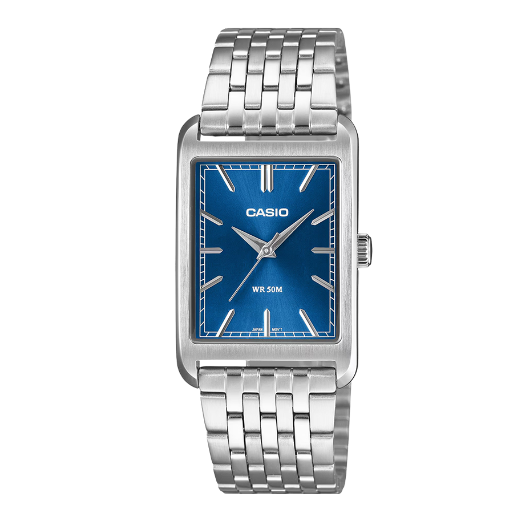 Casio Blue Dial Gents Watch - MTP-B215D-2AVDF