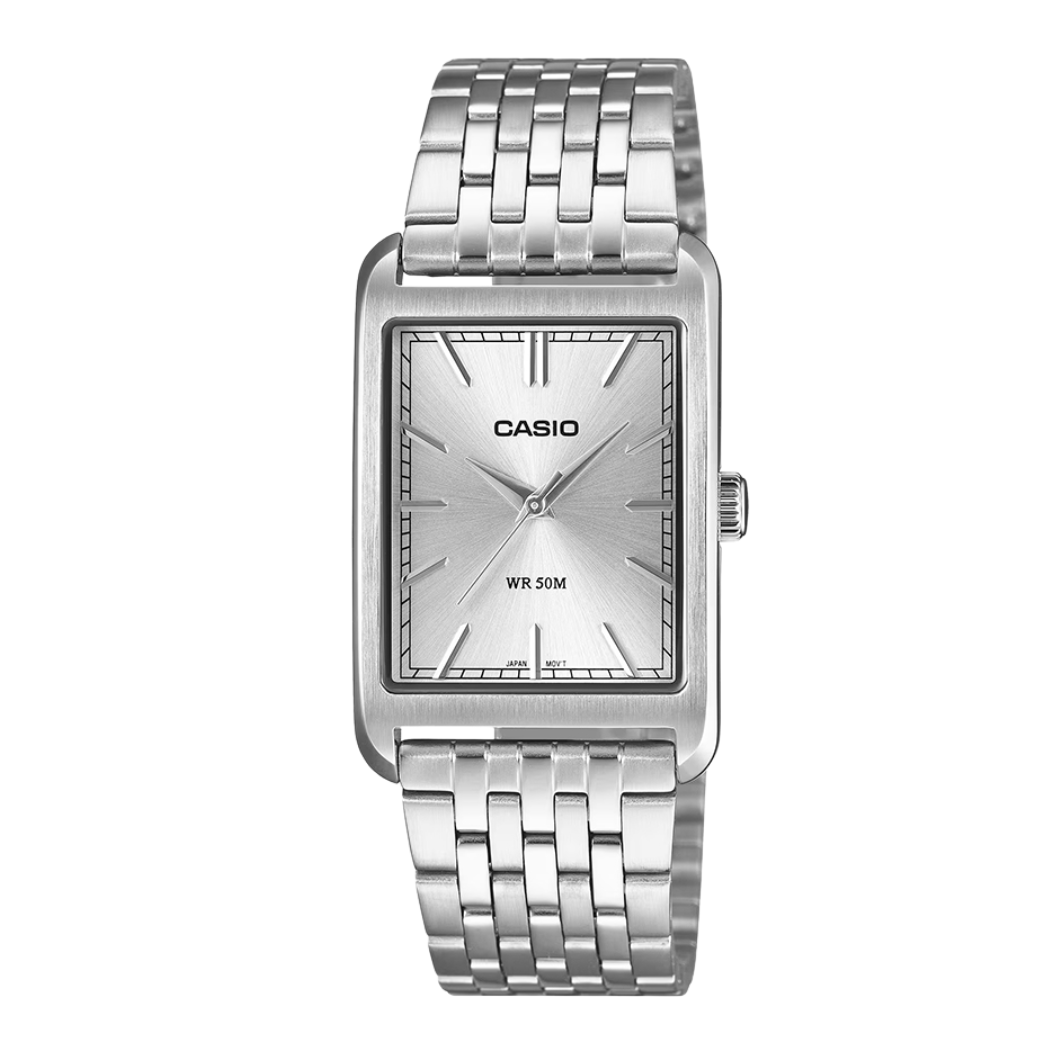 Casio Silver Dial Gents Watch - MTP-B215D-7AVDF