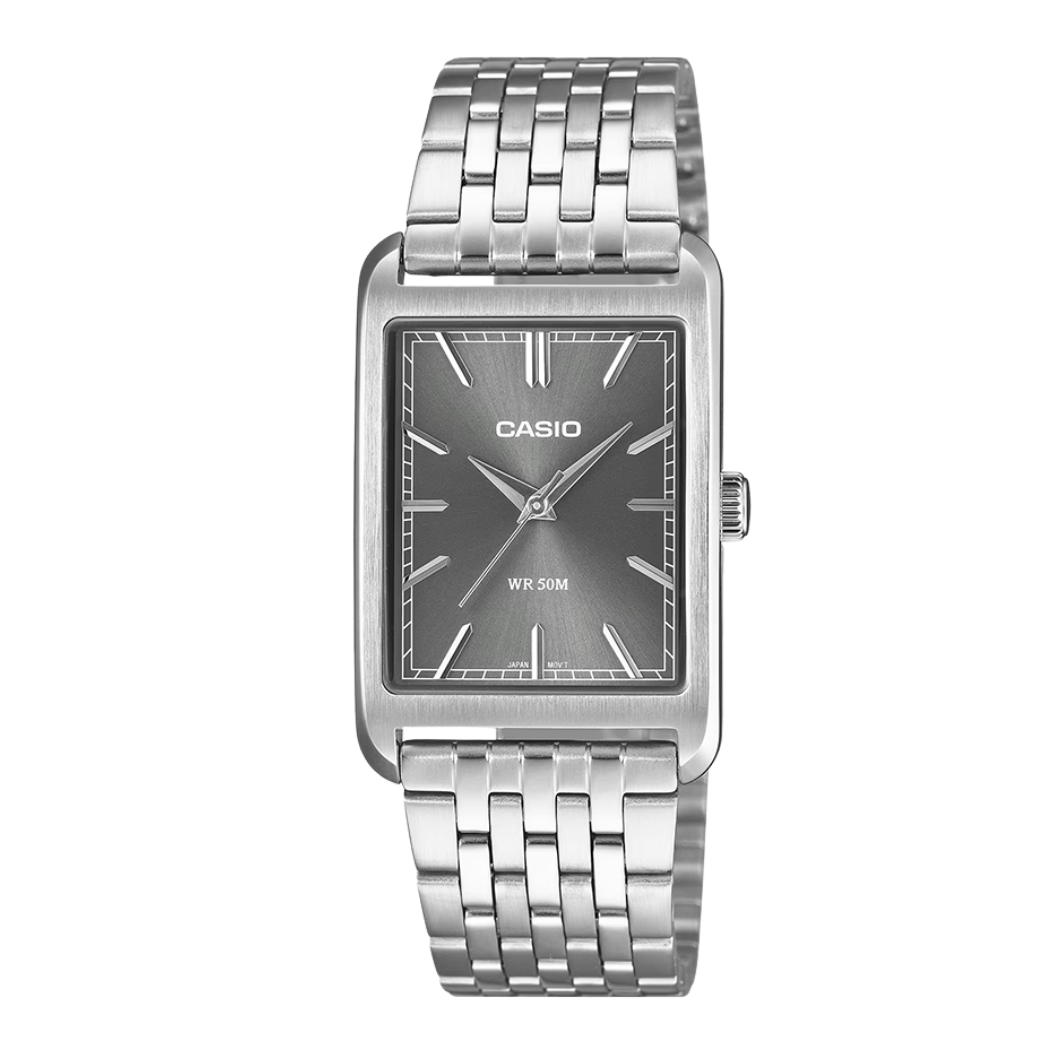 Casio Grey Dial Gents Watch - MTP-B215D-8AVDF