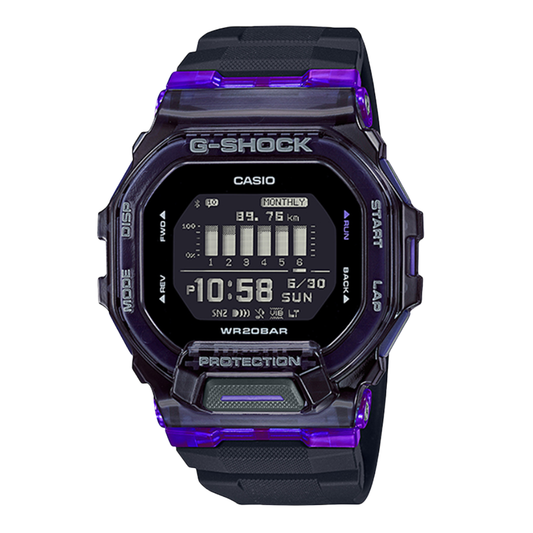 Casio G-Shock Black Dial Gents Watch - GBD-200SM-1A6DR