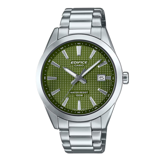 Casio Edifice Green Dial Gents Watch - EFV-160D-3AVDF