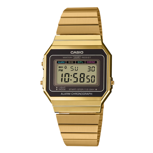 Casio Illuminator Black Dial Ladies Watch - AE-700WG-9ADF