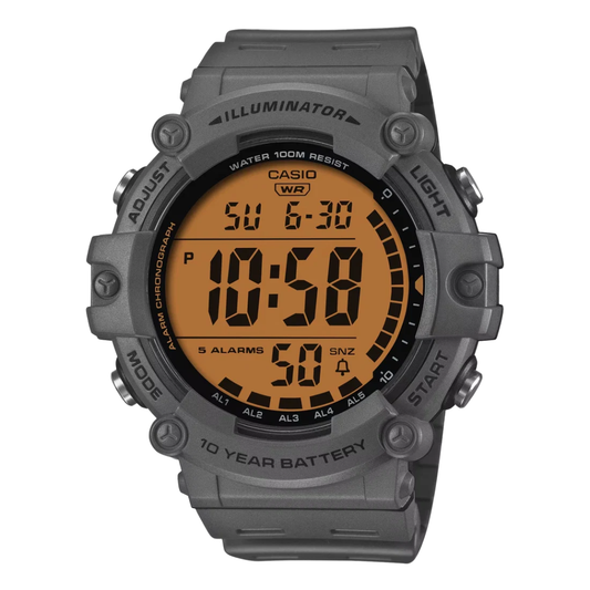 Casio Illuminator Black Dial Gents Watch - AE-1500WHC-8AVDF