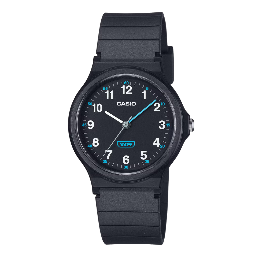Casio Black Dial Ladies Watch - LQ-24B-1BDF