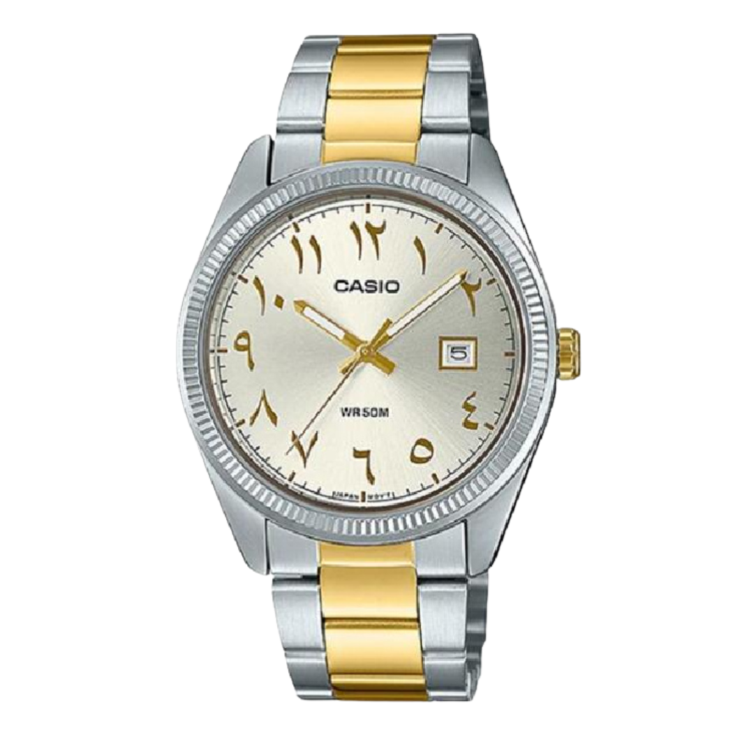 Casio Silver Dial Gents Watch - MTP-1302SG-7B3VDF