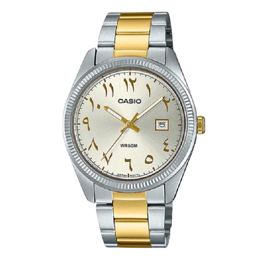 Casio Silver Dial Gents Watch - MTP-1302SG-7B3VDF