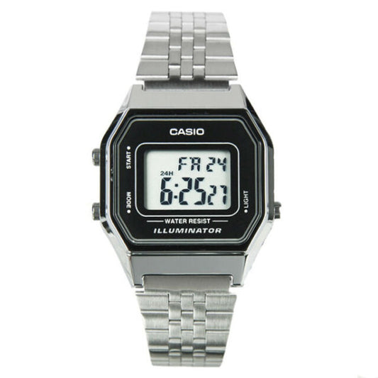 Casio Silver Dial Ladies Watch - LA-680WA-1D