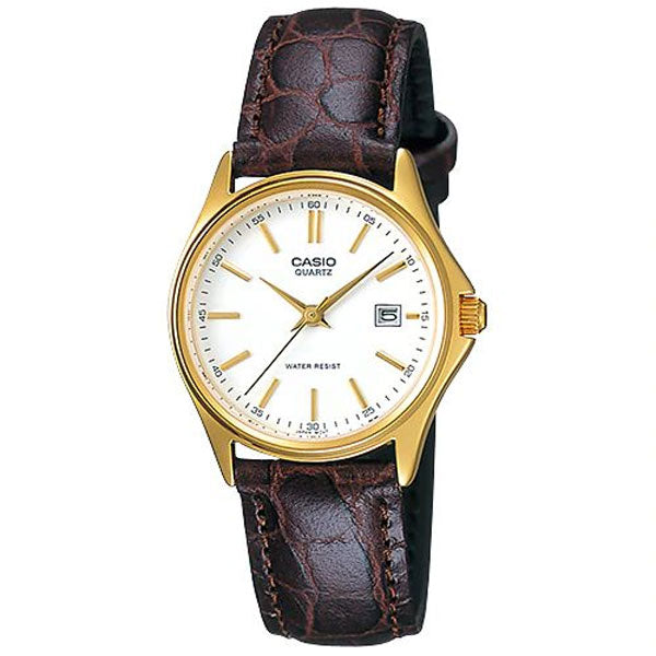 Casio White Dial Ladies Watch - LTP-1183Q-7ADF