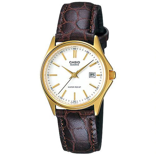 Casio White Dial Ladies Watch - LTP-1183Q-7ADF