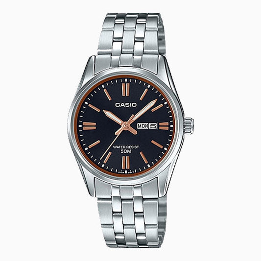 Casio Black Dial Unisex Watch - LTP-1335D-1A2VDF