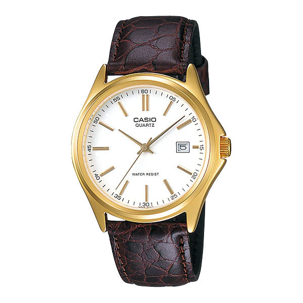 Casio White Dial Gents Watch - MTP-1183Q-7ADF