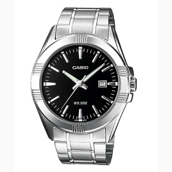 Casio Black Dial Gents Watch - MTP-1308D-1AVDF