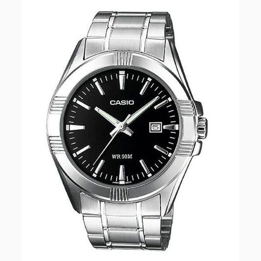 Casio Black Dial Gents Watch - MTP-1308D-1AVDF