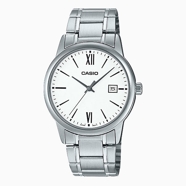 Casio White Dial Unisex Watch - MTP-V002D-7B3UDF
