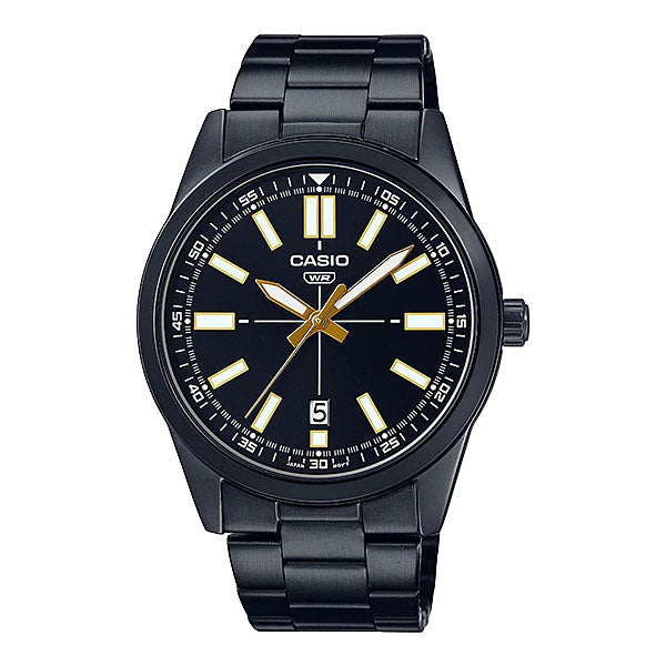 Casio Black Dial Gents Watch - MTP-VD02B-1EUDF
