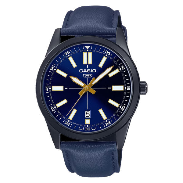 Casio Blue Dial Gents Watch - MTP-VD02BL-2EUDF